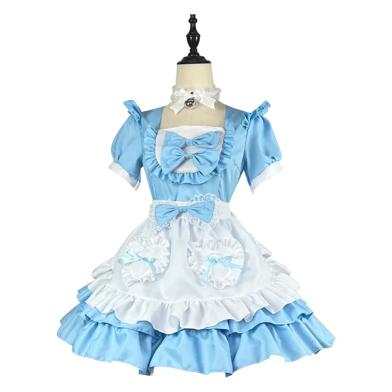 Plus Size Kawaii Kleid Cosplay Kostüme süße Schulmädchen Dienst mädchen Outfits viktoria nischen Kleid Anime japanische Gothic Lolita Cosplay