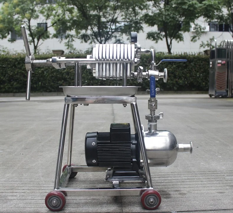 Filtro de placa e estrutura Filtro de água Prensa de óleo comestível Refinador