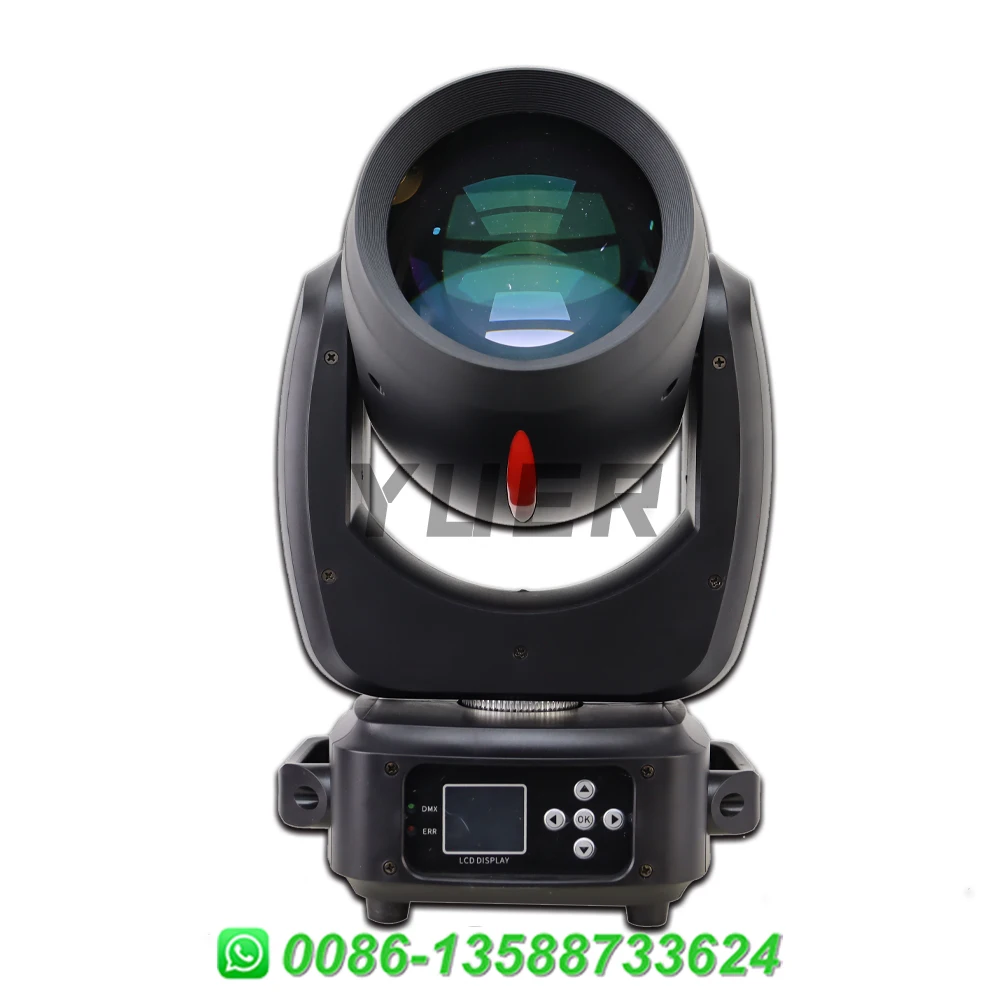 4Pcs/lot Mini 180W LED Beam Spot Moving Head Light With Zoom Prism Effect DMX DJ Disco Club Party Wedding Stage Effect Lights