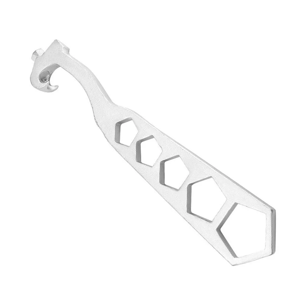 

5 Hole Hydrant Wrench for Fire Equipment Built in Spanner with Rocker Lug Heavy Duty Electro Galvanized Iron Construction
