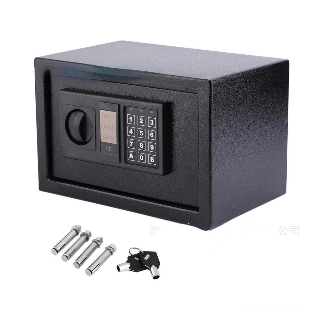 20 small safe, mini office safe, all steel electronic hotel safe, wall safe