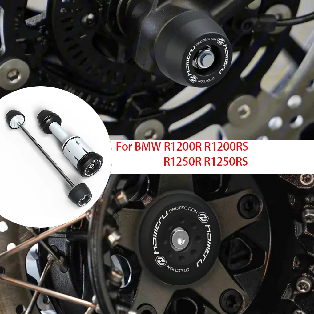 

R1200R R1250R Motorcycle Front Rear Wheel Spindle Crash Protection For BMW R1200R R1200RS R1250R R1250RS 2015-2023