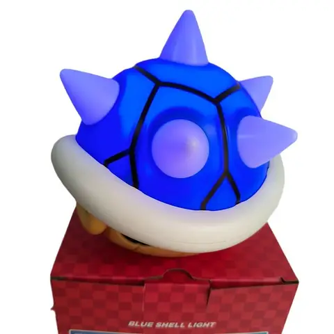 New Super Mario Bros Figures LED Question Mark Brick Night USB Charging Anime Desk Lamp Statue Decorative Light Kids Gifts