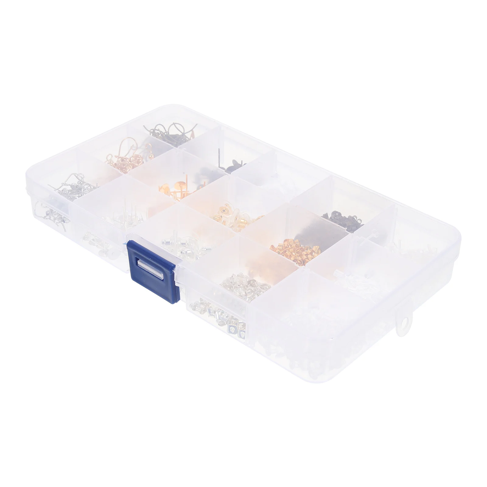 

Earring Making DIY Hooks Kit Alloy Silicone Backs Studs Earring Backs For Studs H made Jewelry Parts Gifts