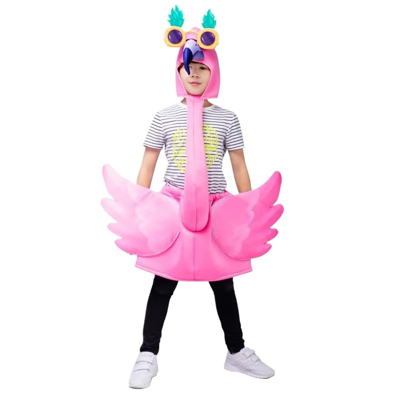 Carnival Party Children\'s Pink Flamingo Costume