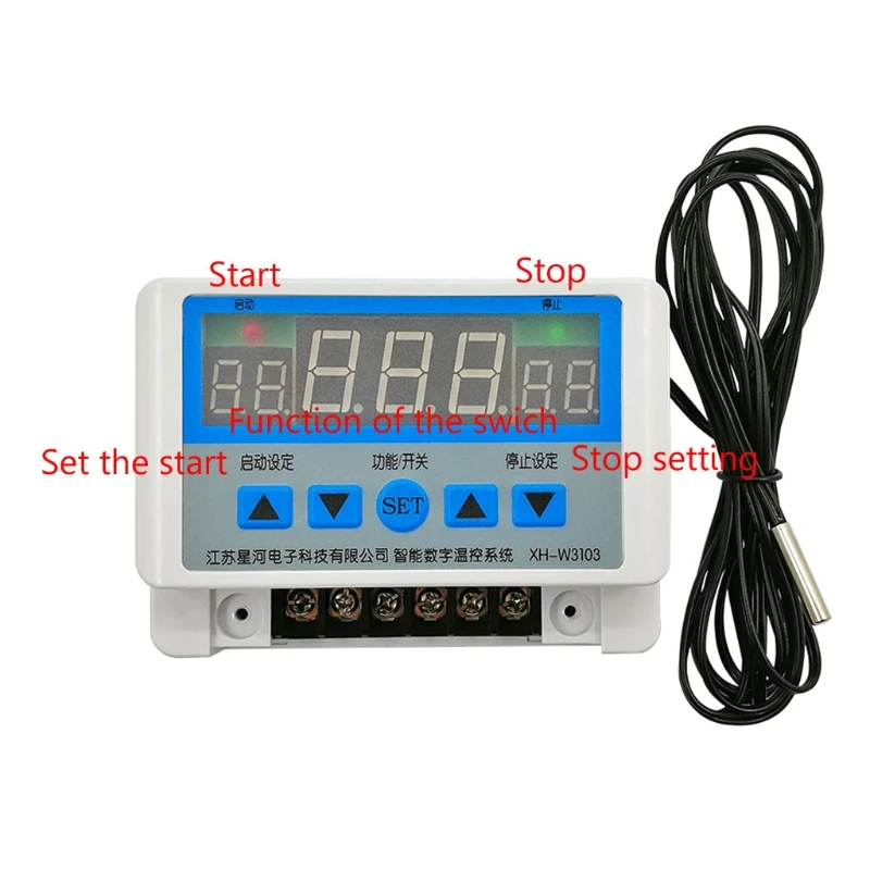 

Digital Thermostat 30A Temperature Controller Temperature Control 220V