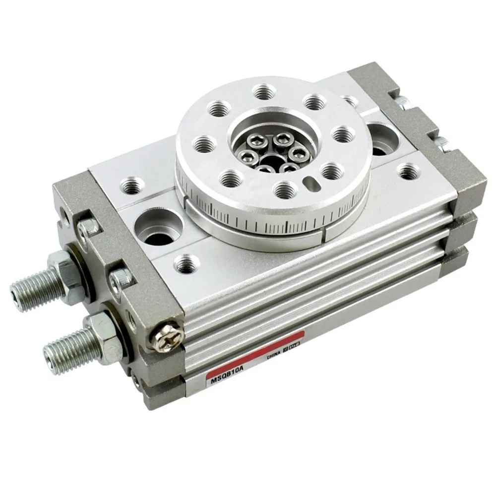 180 degree and 90 degree rotating swing table rotating cylinder MSQB adjustable gear manipulator HRQ angle buffering