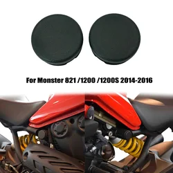 Motorcycle Frame End Caps Frame Hole Cover Caps Plug Decorative For Ducati Monster 821 Monster 1200 S 2014 2015 2016