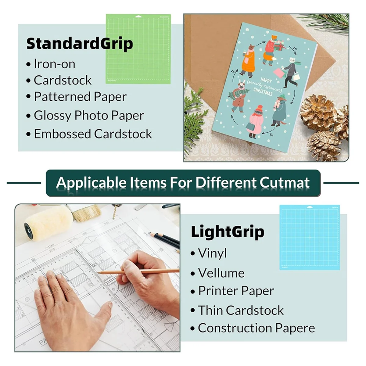 حزمة L33A_4 سجادات قطع مقاس 12 × 12 بوصة لاستكشاف الهواء 2/الهواء/واحد/صانع، سجادات قطع بديلة لاصقة #5