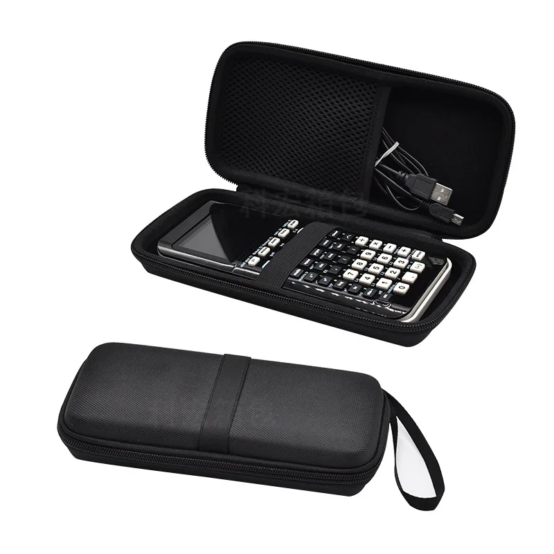 Estuche rígido para calculadora gráfica, bolsa de almacenamiento, estuche de transporte para Texas Instruments TI-84 Plus CE