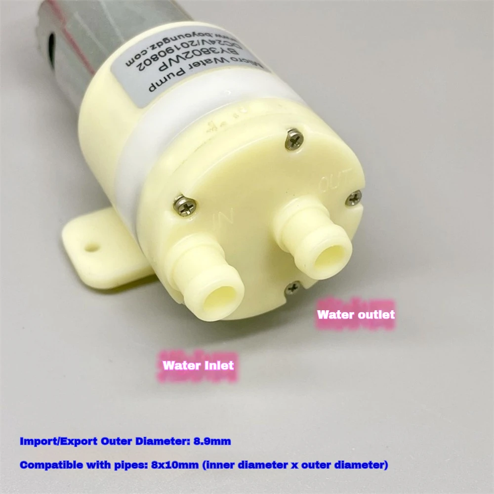 

1PCS 385 20PSI Water Pressure DC24V Water Pump Water Dispenser/Tea Maker/Water Purifier Accessories