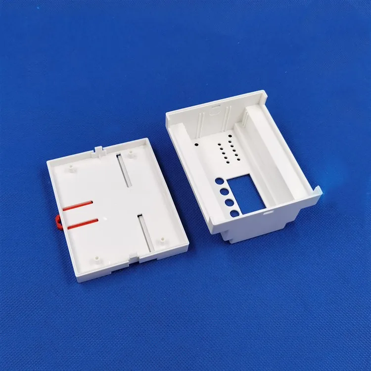 1pcs PLC DIN 35-Rail Instrument Housing Standard Box 4-03-2  88x107x59MM ABS Plastic Shell