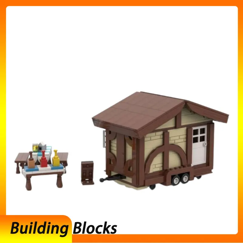 Spot MOC-187089 696 pz Architettura Moderna FAI DA TE Piccole Particelle di Montaggio Building Blocks Puzzle Giocattolo Modello Regalo Set Ornamento