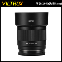 Viltrox AF 50mm F2.0 Air Full Frame Camera Lens Portrait Vlog Prime Lens for Sony E Mount Camera A7C2 ZV-E10 FX30 ZV-E1 A7M4