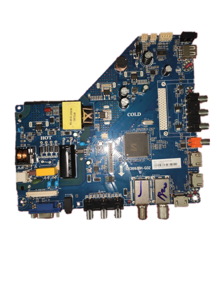 CV3663BH-Q32 3 HDMI interfaccia scheda madre tensione di corrente 35 -- 50v 450ma funzionante bene