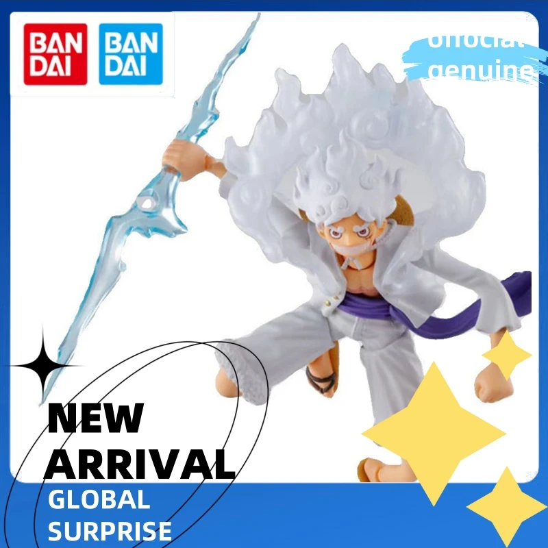 

Bandai S.H.Figuarts One Piece – Monkey D. Luffy Gear 5 “Sun God Nika” Action Figure | Fully Articulated Collectible Model