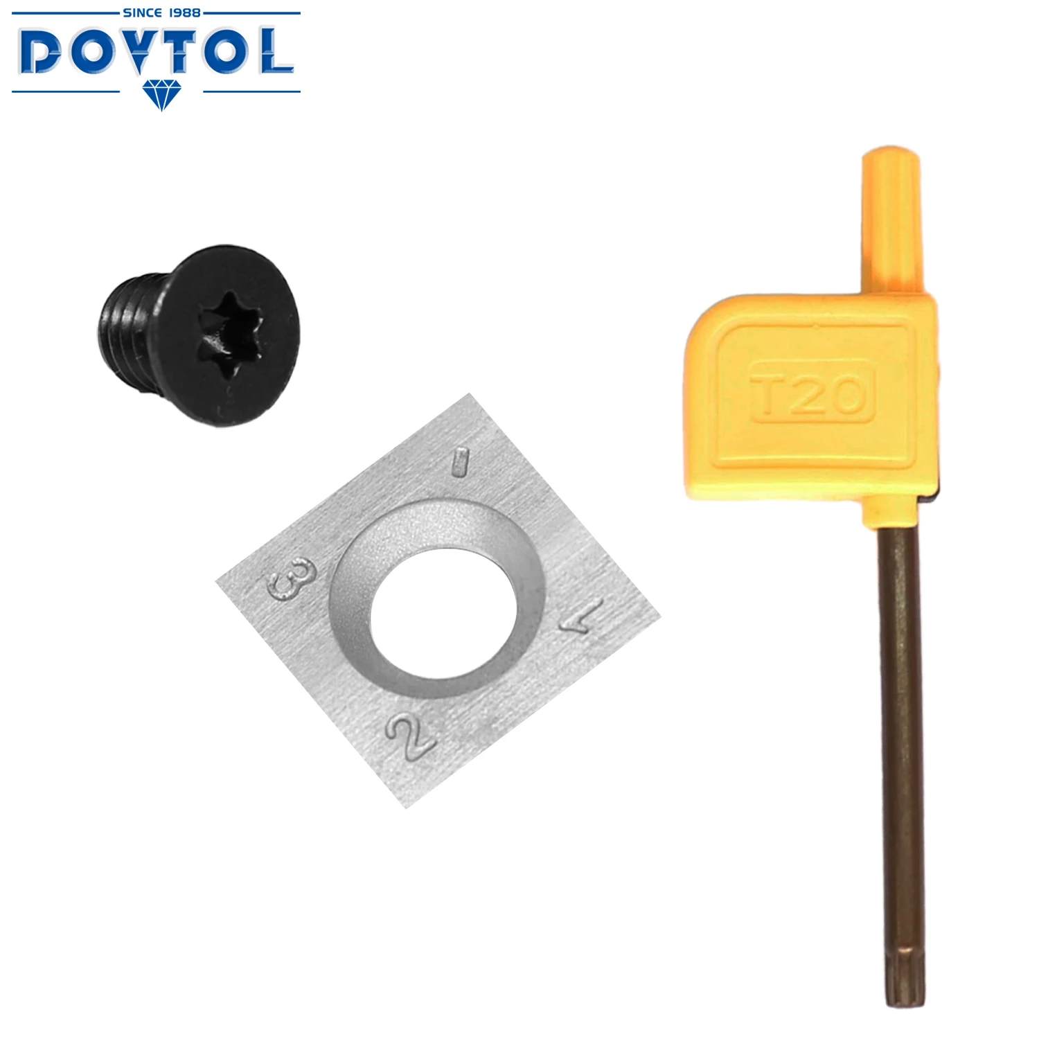 Carbide Insere Cortadores para Woodtorning Ferramenta e Carpintaria Plaina Helicoidal Espiral Praça Facas Retas Substituição 14x14x2 mm