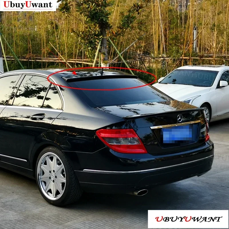 

Спойлер заднего крыла для Mercedes Benz W204 2007-2013, спойлер заднего крыла автомобиля C-класса C180 C200L C63, внешние детали