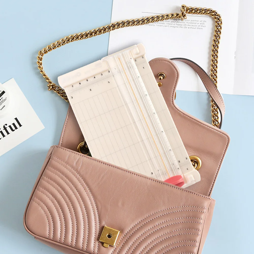 Linha reta multifuncional Press Cutter, Linha Rolling Tool, material de escritório