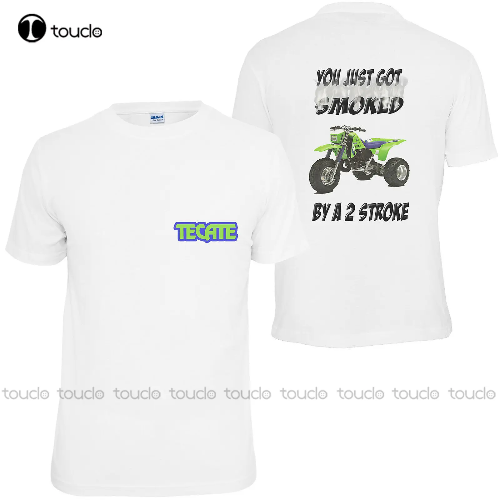 Japan Custom Tee T-Shirt You Just Got Smoked 3 Wheeler Atc Kxt250 Motorcycle New Brand Sales Cotton Short Sleeve T Shirt