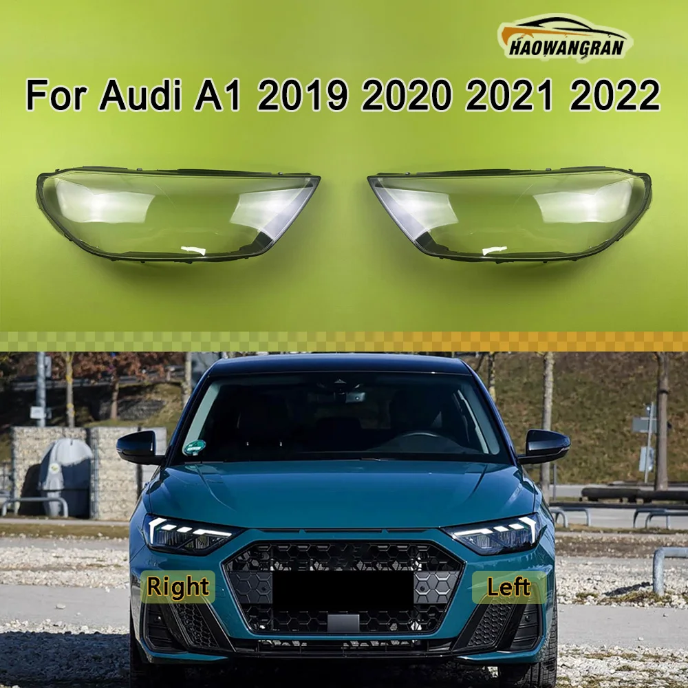 

Front Glass Lens Lamp Shade Shell For Audi 2019-2022 A1 Front Headlight Cover Headlamp Lamp Shell Mask Lampshade Lens Plexiglass