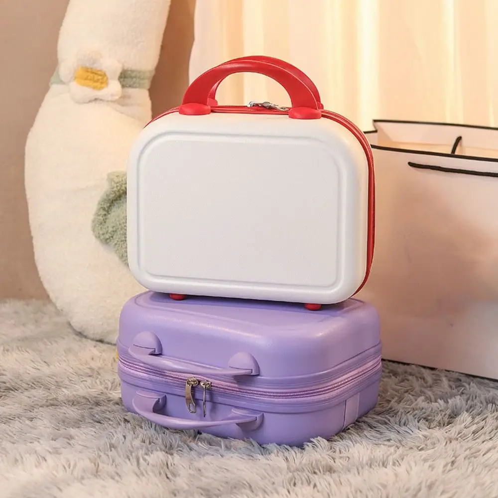 14 inch Mini Travel Suitcase Cosmetic Box Hand Luggage Organizer Case Small Password Box Boarding Case