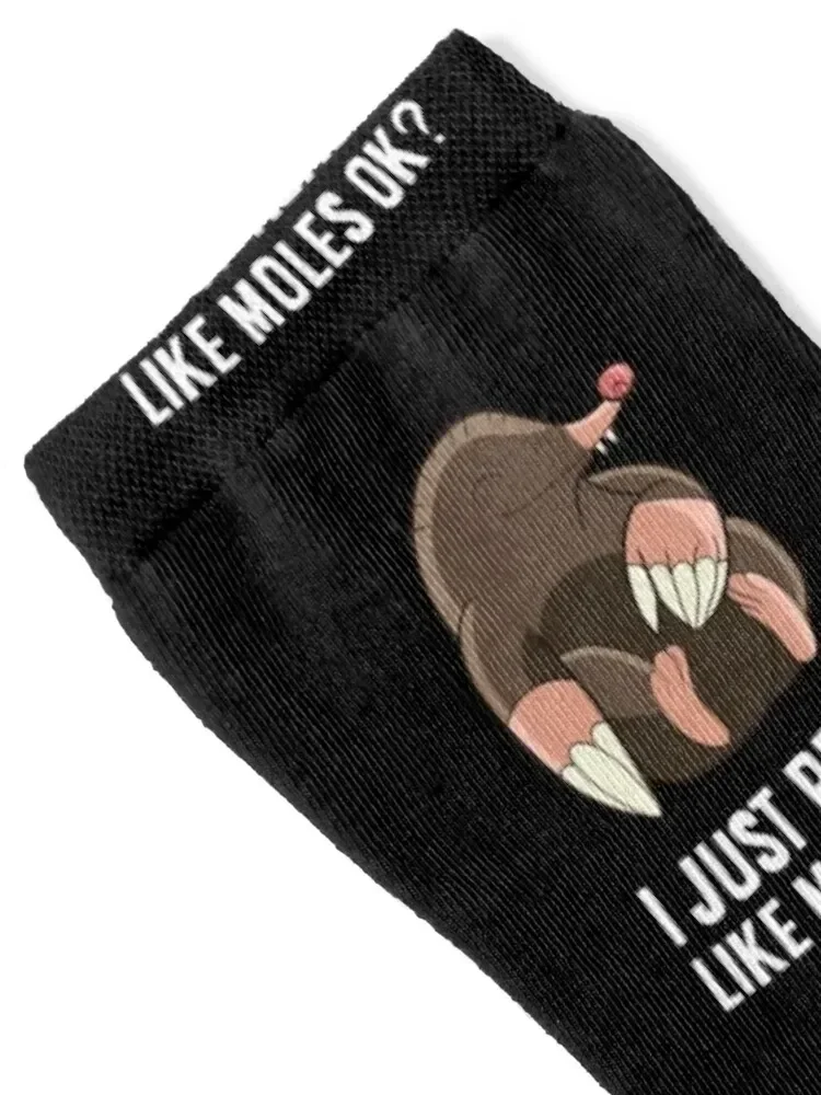 Mole - I just really like moles ok? Socks custom sports happy Luxury Woman Socks Men's