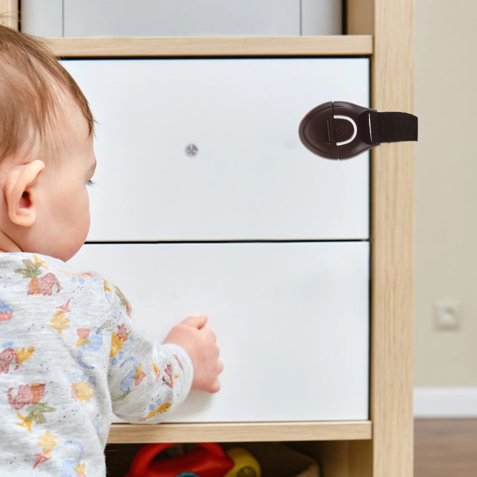 12 قطعة قفل أمان أشرطة قماش متعددة الوظائف الطفل برهان خزانة درج الثلاجة نافذة أقفال الأبواب أقفال أمان طفل صغير