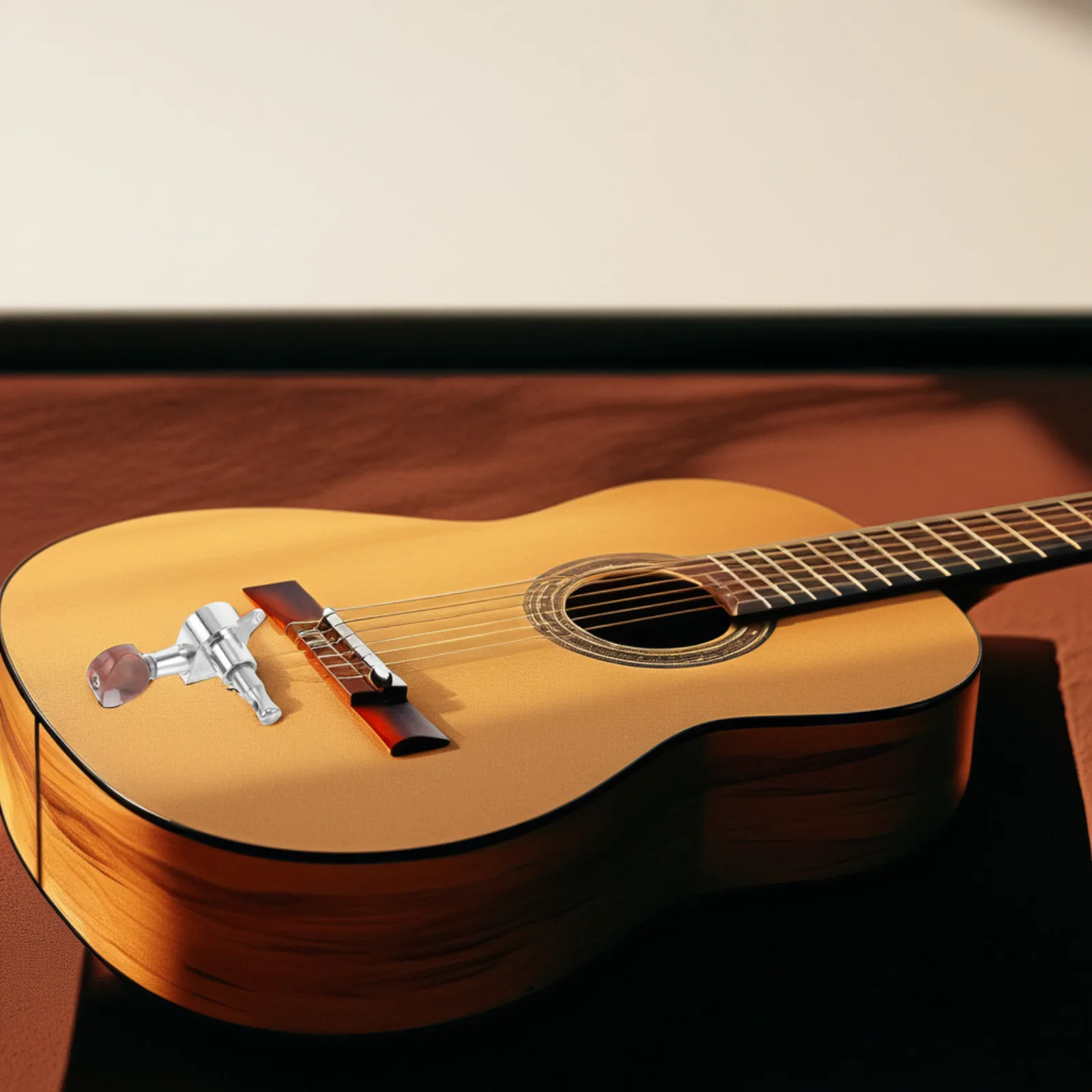 1 Juego de Clavijas de Afinación Completas para Guitarra, Clavijas Clásicas Profesionales, Repuesto Universal para Guitarra Acústica, Eléctrica y Flamenca