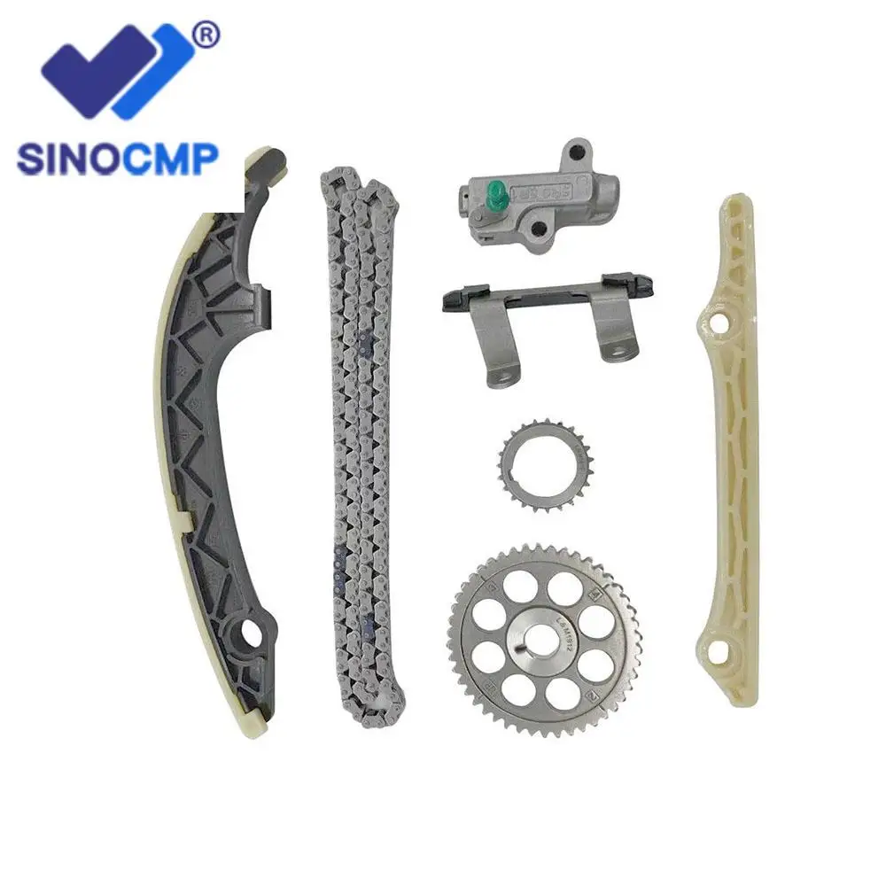 

7pcs Timing Chain Kit 14510-5R1-003 14520-5R0-003 14530-5R0-003 Replace For RU1 GM6 Fit GK5 EJ New 14540-5R0-003 14401-5R1-003