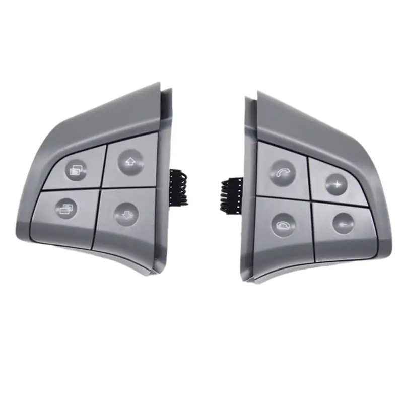 【Price Drop !!】 Car Steering Wheel Button Switch Assembly Multifunction Button For Mercedes Benz ML B R Class W164 W245 W251 Gra