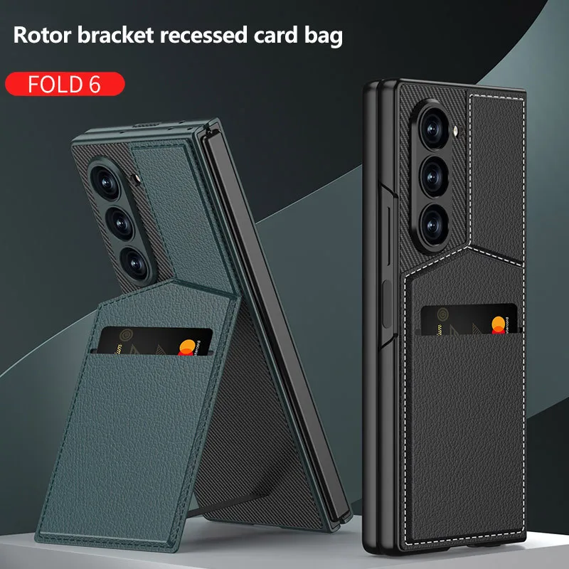 

Чехол с держателем ротора для карт для Samsung Galaxy Z Fold 6