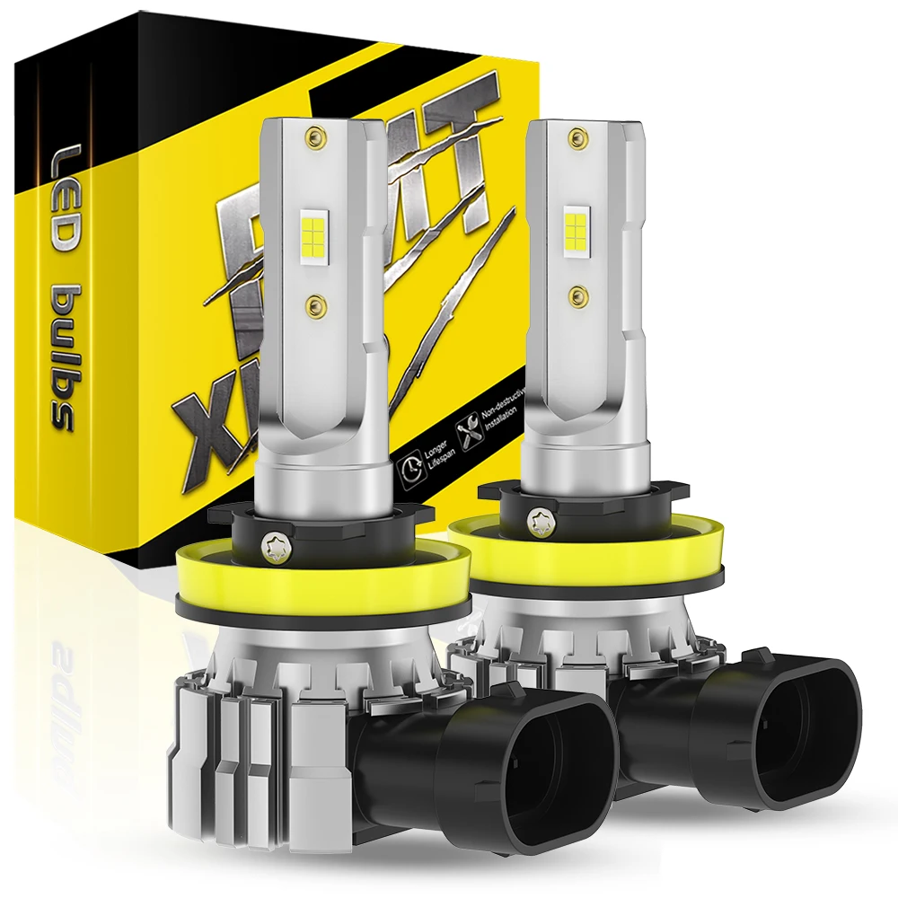 

BMTxms Canbus H8 H11 9005 9006 HB4 H10 9145 LED Fog Lights White Yellow Switchback Dual Color DRL Lamp Bulb For Toyota Mazda KIA