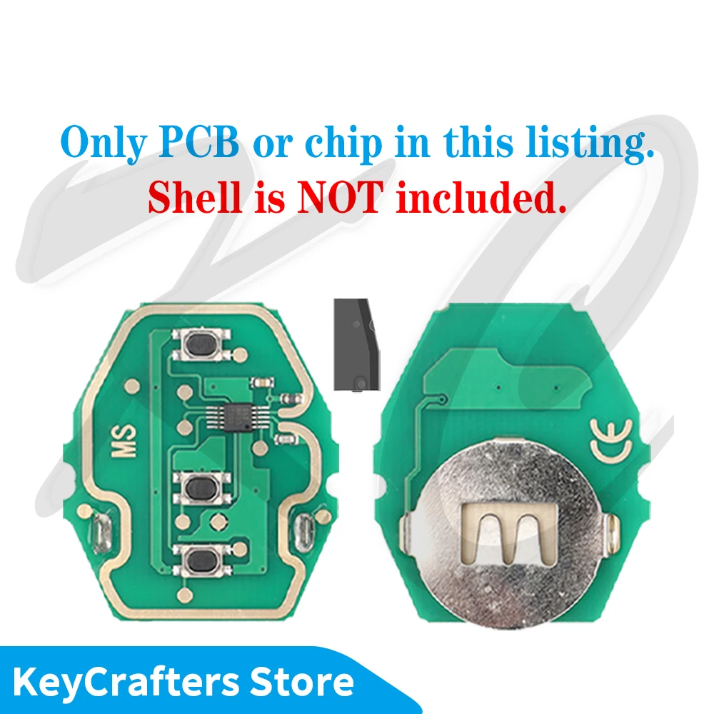KC LX8F2V 315/433MHz Remote Car Key PCB With ID44 PCF7935 CHIP For BMW MiNi EWS System Cooper R50 R53 2005 2006 2007