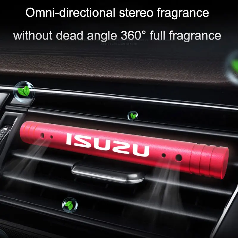 

Car Interior Air Freshener Vent Clip Outlet Air Condition Diffuser Solid Flavoring Perfume for Isuzu D-MAX MAX Dmax I II PANTHER