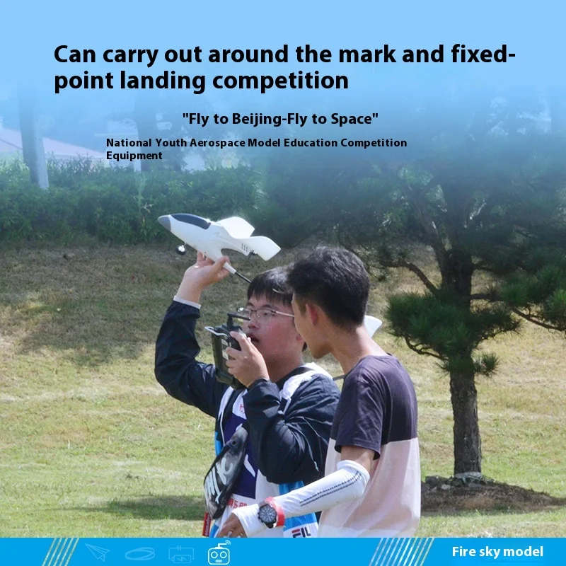 Zhongtian Model Outdoor Remote Control Fixed Winged Eagle 800 2.4g Remote Control Glider Model Racing Aircraft Toy Gift