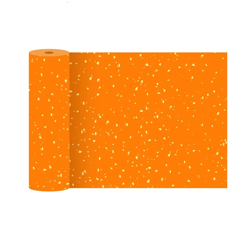 Yellow Gold Dragon Pattern Thick Raw Xuan Paper Roll Rice Paper for Calligraphy Practice Art Supply Living Room Decoration