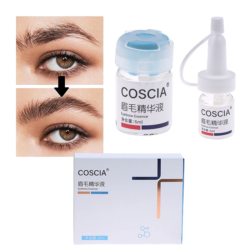Szybkie serum na porost brwi, wzmacniające wzrost włosów w brwiach, zapobiegające wypadaniu włosów, zapobiegające łysieniu, dla pełniejszych i grubszych brwi, do makijażu.