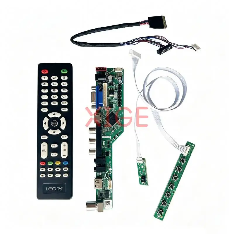 

For B156XTN03 B156XTN02 B156XTT01 B156XTN04 Controller Board DIY Kit 40Pin LVDS HDMI+VGA+AV+USB 1366x768 1366*768 Laptop Monitor