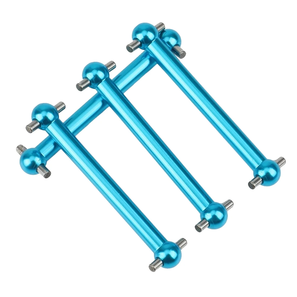 4pcs metall antriebswelle dogbone 63mm für TT-02B tt02b 1/10 rc auto aufrüstung teile, blau