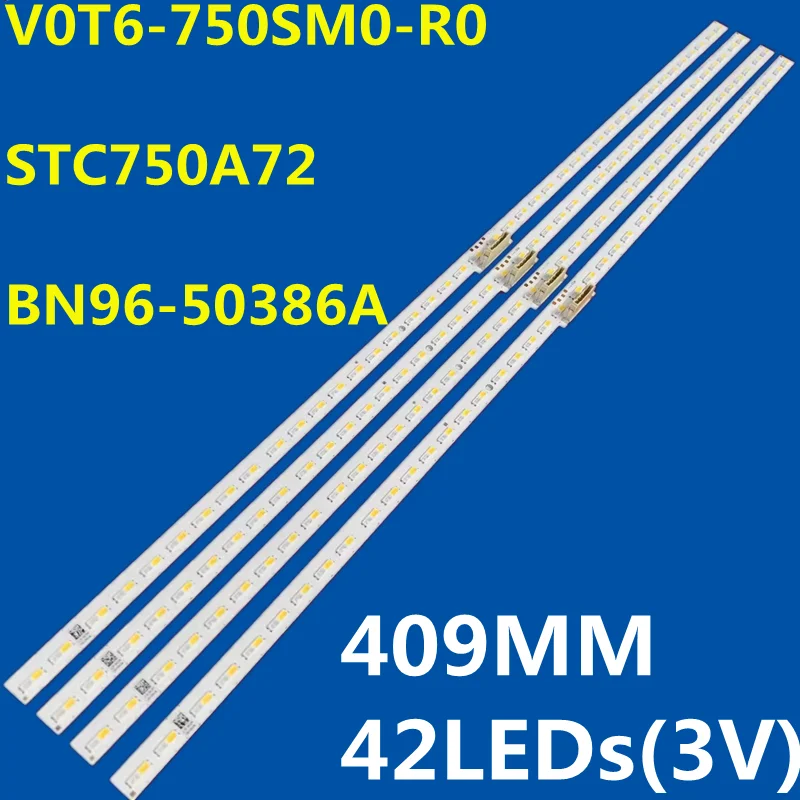 

LED Backlight Strip STC750A72 BN96-50386A V0T6-750SM0-R0 LM41-00860A For UA75AU8800JXXZ UE75AU8000 UN75AU8200 QN75Q70TAFXZA