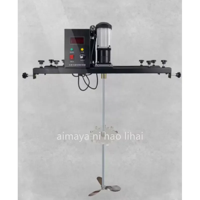 Electric Barrel Mixer Adjustable Speed Low Noise Servo Motor for Paint Glue Resin Detergent Mixing Tool Industrial Grade