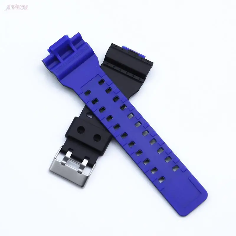 Высококачественный резиновый ремешок для Casio G-SHOCK GA110 GA100 GD120 GW8900, эластичный прочный силиконовый сменный ремешок, ремешки для часов