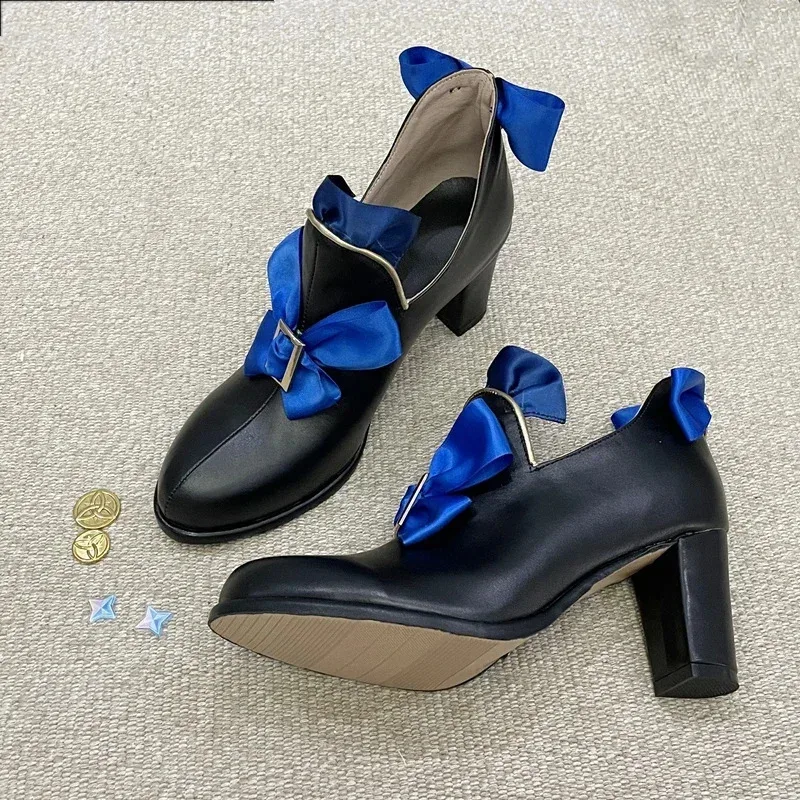 

2025 RealCos Genshin Impact Focalors Shoes Boots Halloween Cosplay Costume Accessory