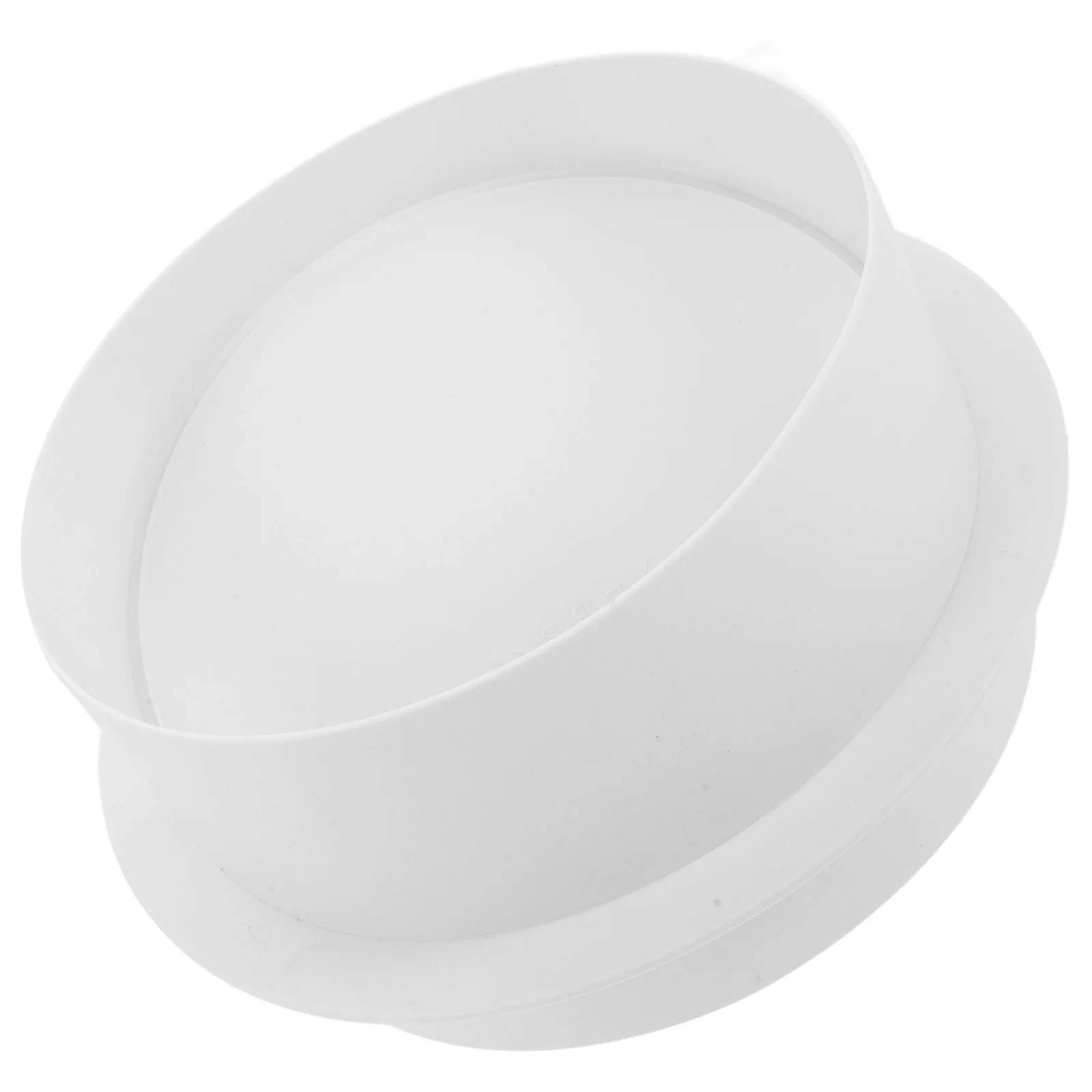 

Round Pipe ABS Check Valve Non Return Valve White Compact Design Bathroom Exhaust Fan Ventilation Backflow Stopper Quiet