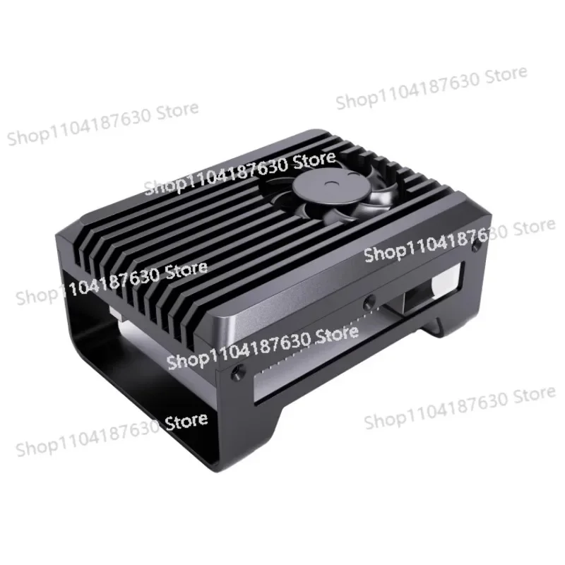 

Radxa X4 Dedicated All-metal Radiator with Active Cooling Support