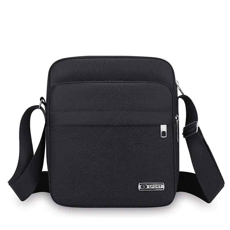 

New Minimalist Multi-layer Storage Single-shoulder Bag, Solid Color Versatile Casual Crossbody Bag, Lightweight Small Backpack