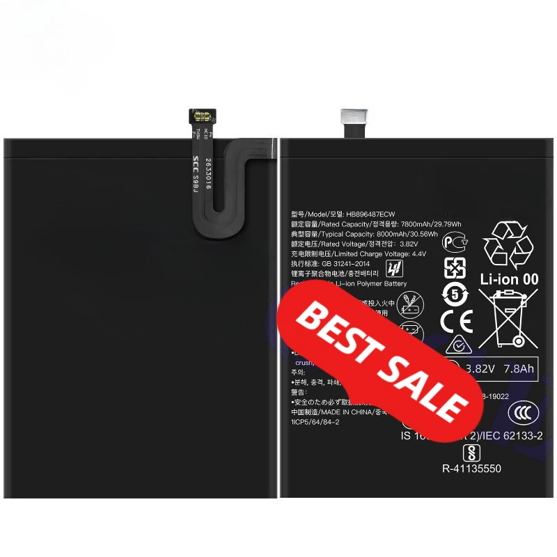 HB896487ECW for Huawei Wifi Pro E6878-370 Phone Battery 0 Cycle High Quality High Capacity Replacement Bateria  with Tools