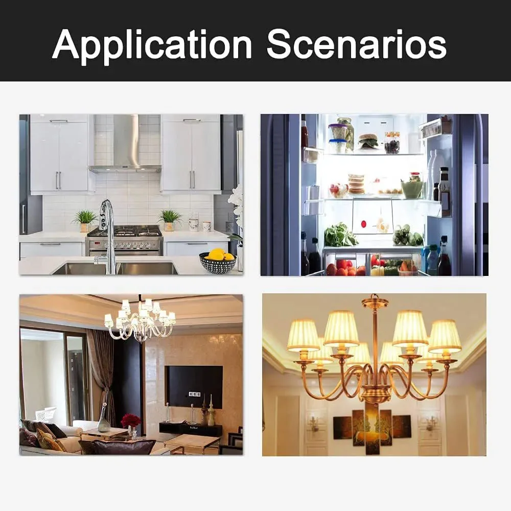 10 قطعة E14 LED مصباح التيار المتناوب 220 فولت 5 واط السيراميك SMD2835 LED لمبة دافئة/باردة الأبيض LED الأضواء استبدال الهالوجين E14 مصباح ليد بالجملة