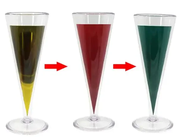 

Glass Color Change Chameleon Champagne Magic Tricks Liquid Color Change Magia Magician Stage Party Bar Gimmick Comedy Mentalism